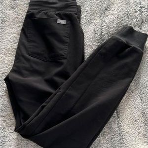 Black XXs Figs Jogger Scrub Pants Regular Length